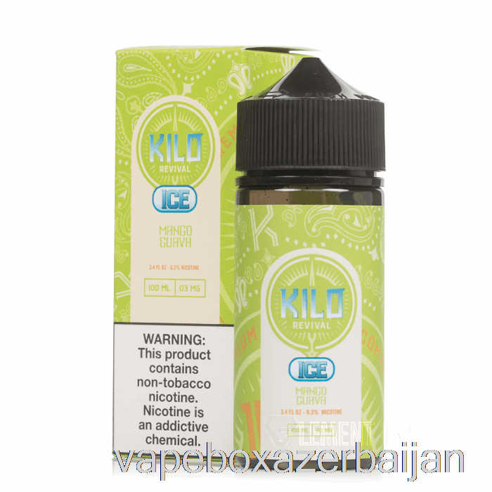 Vape Baku ICE Mango Guava - KILO Revival - 100mL 6mg